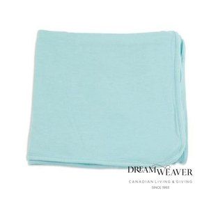 Bamboo Swaddle Blanket | Jellybean Blue